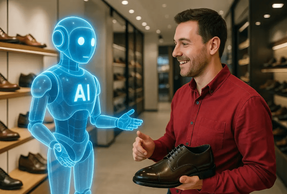 <h3>Wirtualny sprzedawca oparty na AI</h3>